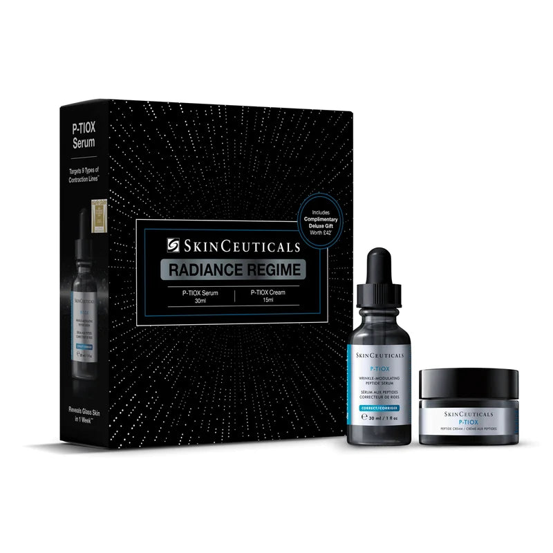 SkinCeuticals Christmas Gift Set - Radiance Regime  -  P-Tiox Serum 30ml & P-Tiox Cream 15ml